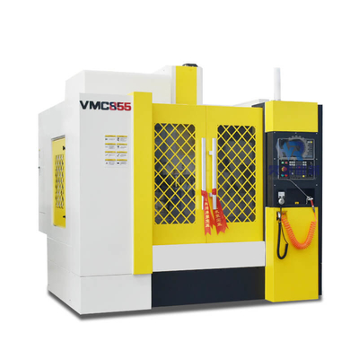 Máquina de trituração vertical VMC855 do CNC de três linhas centrais 1000x550