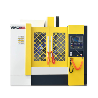 Máquina de trituração vertical VMC855 do CNC de três linhas centrais 1000x550