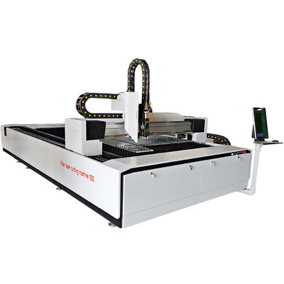 máquina de corte do metal do laser da fibra de 1500*3000mm, cortador do laser da alta velocidade 1530