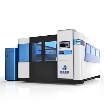 Máquina de corte do laser da fibra do CNC para o tubo 500W de dupla utilização da placa de metal