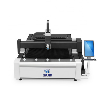 Máquina de corte inoxidável do laser da fibra da caixa com sistema 3000 x 1500 de CYPONE
