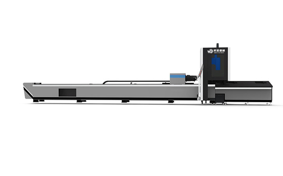 máquina de corte do laser da fibra do tubo de 6M Metal Steel Stainless com sistema de CYPCUT