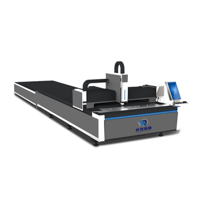 Raycus Ipg Max Fiber Laser Cutting Machine para a folha de metal 2000 x 6000 milímetros