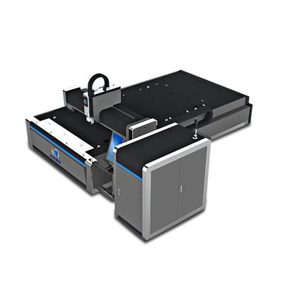 Máquina de corte 1Kw do laser da fibra do feixe de 1500 x de 3000 Alu 2Kw 3Kw