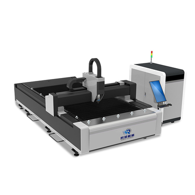 Máquina de corte 1Kw do laser da fibra do feixe de 1500 x de 3000 Alu 2Kw 3Kw